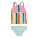 Printed Racerback Tankini Set