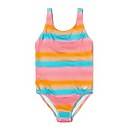 Printed Elastic Back One Piece