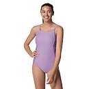 Rib Splice Square Neck One Piece