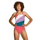 Radiating Splice T-Back One Piece