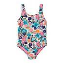 Printed Elastic Back One Piece