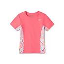 Short Sleeve Print Splice Rashguard