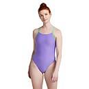 Solid Double Lace Back One Piece