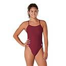 Solid One Back One Piece