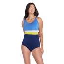 Banded Colorblock One Piece