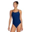 Solid Double Cross Back One Piece
